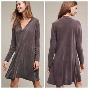 Draft ListingAnthropologie Dolan Toute Long Sleeve V-Neck Swing Dress Pockets Sz